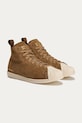 Замшеві кросівки adidas Originals x Wales Bonner Superstar Hi JR0217 барвистий SS25