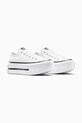 Converse sportcipő Chuck Taylor All Star Lift Double Stack A15491C fehér SS25