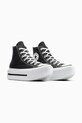Converse sportcipő Chuck Taylor All Star Lift Double Stack A12975C fekete SS25