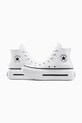 Converse sportcipő Chuck Taylor All Star Lift Double Stack fehér A12976C