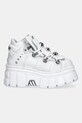 New Rock leather sneakers Napa Blanca, Tower Blanco E14 + Lateral M.106.S53 white SS25