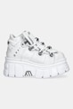New Rock sneakersy skórzane Napa Blanca, Tower Blanco E14 + Lateral M.106.S53 biały SS25