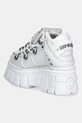Shoes New Rock leather sneakers Napa Blanca, Tower Blanco E14 + Lateral M.106.S53 white