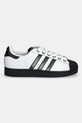 Δερμάτινα αθλητικά παπούτσια adidas Originals Superstar II JQ3208 λευκό AW25
