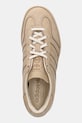 Nubukové tenisky adidas Originals Gazelle Indoor Lux béžová JR8832