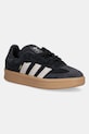adidas Originals bőr sportcipő Samba XLG velúr bőr fekete JS3825