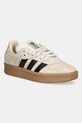 adidas Originals velúr sportcipő Samba XLG lapos bézs JS3828