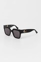 Kurt Geiger London okulary przeciwsłoneczne prostokątne czarny 4040500679