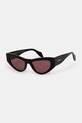 Pinko okulary przeciwsłoneczne jednolita czarny 105315.A2NN