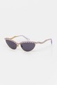Swarovski ochelari de soare MILLENIA ochi de pisică violet 5724513
