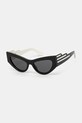 Слънчеви очила Fiorucci Wing едноцветни черен U01FPASU132AC03BK01