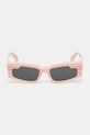 Слънчеви очила Fiorucci Rectangular Wing U01FPASU134AC03PN02 розов SS25