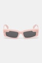 Fiorucci sunglasses Rectangular Wing U01FPASU134AC03PN02 pink SS25