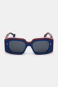 JW Anderson okulary przeciwsłoneczne Jwa01 Bumper EW0001.FA0426.807 niebieski SS25