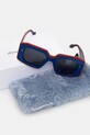 JW Anderson okulary przeciwsłoneczne Jwa01 Bumper niebieski EW0001.FA0426.807
