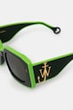 Akcesoria JW Anderson okulary przeciwsłoneczne Jwa01 Bumper EW0003.FA0426.575 zielony
