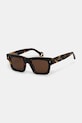 JW Anderson occhiali da sole Jwa02 Rectangle a tinta unita marrone EW0004.FA0426.685