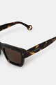 Accessori JW Anderson occhiali da sole Jwa02 Rectangle EW0004.FA0426.685 marrone