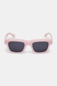 Слънчеви очила JW Anderson Jwa02 Rectangle EW0005.FA0426.300 розов SS25