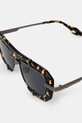Akcesoria JW Anderson okulary przeciwsłoneczne Jwa03 Geometric EW0009.FA0426.093 brązowy