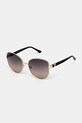Сонцезахисні окуляри Guess кругла золотий GF6172.32B