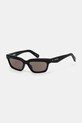 Jacquemus okulary przeciwsłoneczne SALON jednolita czarny JAC62C1SUN