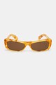 Jacquemus okulary przeciwsłoneczne CAPRI JAC55C9SUN beżowy SS25