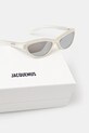 Jacquemus okulary przeciwsłoneczne CURVO beżowy JAC134C1SUN