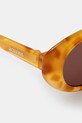 Akcesoria Jacquemus okulary przeciwsłoneczne ROND JAC107C5SUN brązowy