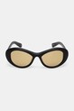 Jacquemus okulary przeciwsłoneczne ROND JAC107C4SUN czarny SS25
