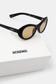 Jacquemus okulary przeciwsłoneczne ROND JAC107C4SUN czarny