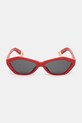 Jacquemus okulary przeciwsłoneczne BAMBINO JAC42C2SUN czerwony SS25