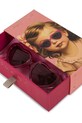 Fete Konges Sløjd ochelari SUNGLASSES BABY HEART KS103306 roz