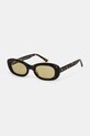 Samsoe Samsoe ochelari de soare SAMAEVE transparent galben U25100009