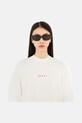Marni okulary przeciwsłoneczne Etezea EYMRN00098.001.5MI czarny SS25