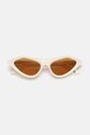 Marni okulary przeciwsłoneczne Tikbarri EYMRN00100.003.9G3 beżowy