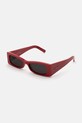Marni okulary przeciwsłoneczne Zokoa jednolita czerwony EYMRN00099.002.Y5U