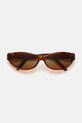 Marni okulary przeciwsłoneczne Ouzoud EYMRN00066.002.DYP brązowy
