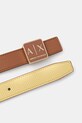 Armani Exchange pasek dwustronny XW000302.AF12038 brązowy SS25