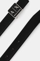 Armani Exchange pasek dwustronny XW000302.AF12038 czarny SS25