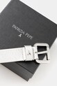 Аксесуари Шкіряний ремінь Patrizia Pepe 8W8684.L138 срібний