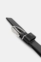 Calvin Klein pasek skórzany K60K612861 czarny SS25