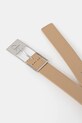 Kožený opasok Calvin Klein K60K612864 béžová SS25