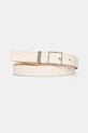 Кожаный ремень Calvin Klein бежевый K60K612866