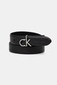 Calvin Klein pasek skórzany czarny K60K613073