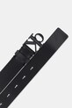 Δερμάτινη ζώνη Calvin Klein Jeans K60K613125 μαύρο SS25