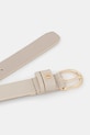 Kožený pásek Tommy Hilfiger AW0AW16836 béžová NC25