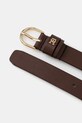 Kožený opasok Tommy Hilfiger AW0AW16836 hnedá NC25
