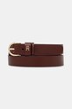 Tommy Hilfiger curea de piele burgundia AW0AW16836