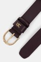 Tommy Hilfiger pasek skórzany AW0AW16836 czerwony NC25